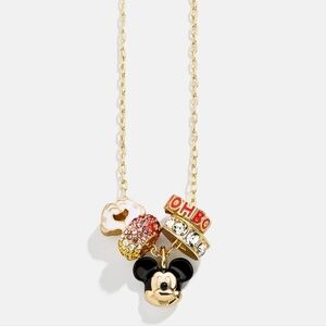 Baublebar Disney Mickey Mouse Beaded Charm Necklace ❤️🖤